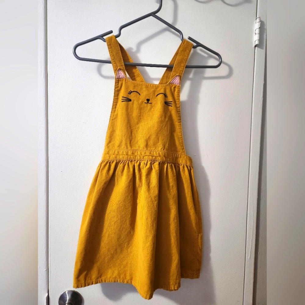 H&M girls overalls dress